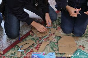 Les participants de l'atelier à l'école Girard