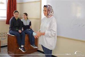 Sarah Ali, l'animatrice de l'atelier de l'Art oratoire à l'école Girard