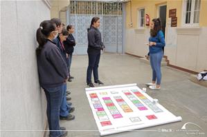 Marina Saleh, l'animatrice de l'atelier de l'Art oratoire à l'école Girard
