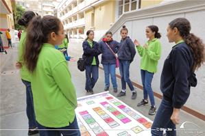 Les participants de l'atelier à l'école Girard