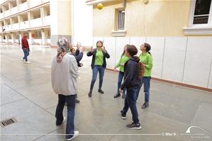 Les participants de l'atelier à l'école Girard