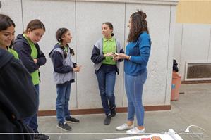 Marina Saleh, l'animatrice de l'atelier de l'Art oratoire à l'école Girard