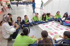 Les participants de l'atelier à l'école Girard