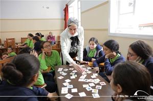 Heba Elghetany, l'animatrice de l'atelier de l'Art oratoire à l'école Girard