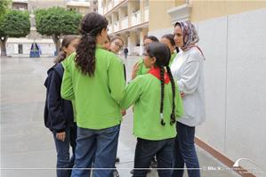 Les participants de l'atelier à l'école Girard