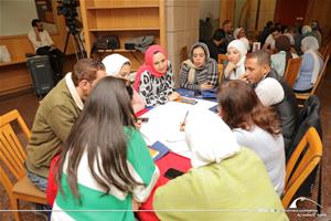 Les participants de l'atelier « Culture, Droit, Environnement, Média et Protection : enjeux et solutions »