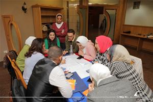 Les participants de l'atelier « Culture, Droit, Environnement, Média et Protection : enjeux et solutions »