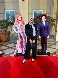 Les lauréates de l'atelier lors de la cérémonie de l'inauguration du festival