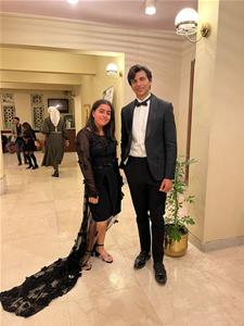 Avec le chanteur Tarek Nassar