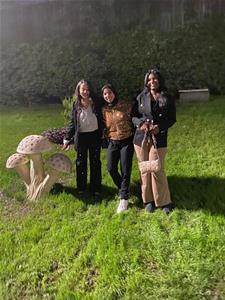 Les lauréates à l'Opéra du Caire