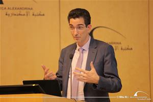  Mot de M. David Sadoulet, le Conseiller de coopération et d'Actions Culturelle et le Directeur de l'Institut Français d'Egypte