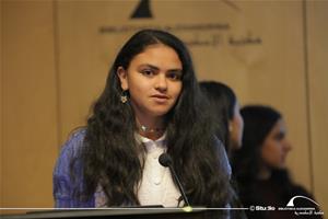 Les élèves du Lycée Notre Dame de Sion présentent leur projet