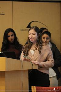 Les élèves du Lycée Notre Dame de Sion présentent leur projet