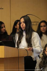 Les élèves du Lycée Notre Dame de Sion présentent leur projet