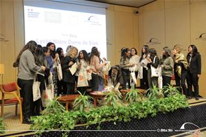 La distribution des certificats du concours « Entreprendre pour apprendre », Lycée Notre Dame de Sion_2<sup>e</sup> prix