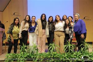 Équipe et stagiaires du CAF