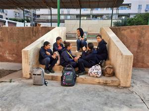 Sarah Ali, l'animatrice de l'atelier de l'Art oratoire au collège de la Mère de Dieu