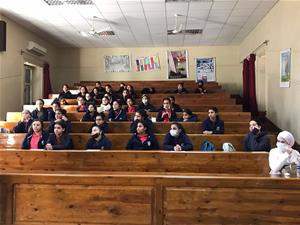 Les participants de l'atelier au Collège de la Mère de Dieu