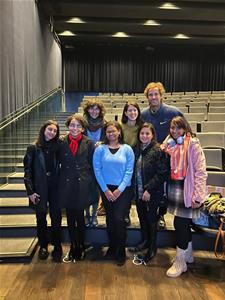  Les lauréates avec les réalisateurs des films  