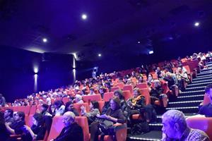  Lors de la cérémonie de remise des prix  