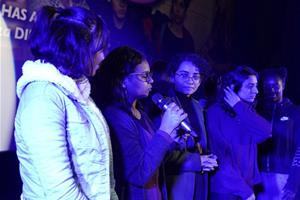 Les lauréates lors de la cérémonie de remise des prix