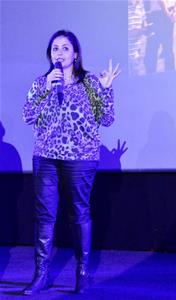 Dr Marwa El Sahn, Directrice du Centre d'Activites Francophones - CAF lors de la cérémonie de remise des prix