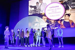 Les lauréates lors de la cérémonie de remise des prix