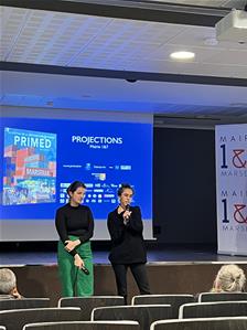 Lors de la projection des films