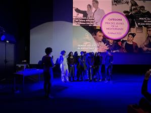  Les lauréates lors de la cérémonie de remise des prix  