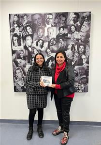  Amina EMAM de l'École Girard d’Alexandrie, la lauréate du prix « MOI, CITOYEN MÉDITERRANÉEN », Mention Sud Méditerranée  