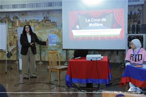 Atelier "La cour de Molière" par M<sup>lle</sup> Mariam ElKordy