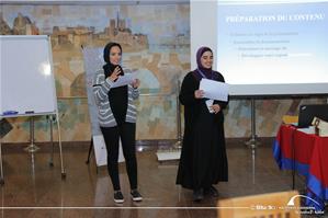 Atelier "Comment présenter oralement son projet" par M<sup>me</sup> Sarah Ali