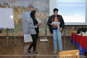 Atelier "Comment présenter oralement son projet" par M<sup>me</sup> Sarah Ali