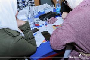 Atelier "Jeu des dix mots de la caravane " par M<sup>lle</sup> Fadwa Issa, M<sup>lle</sup> Heba El Ghitani et M<sup>me</sup> Marina Saleh