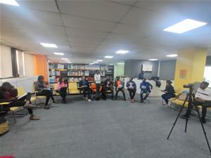 Les participants de l'atelier