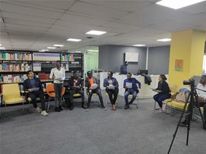 Les participants de l'atelier