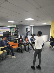 Les participants de l'atelier