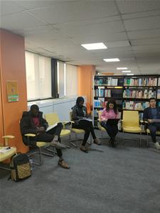 Les participants de l'atelier