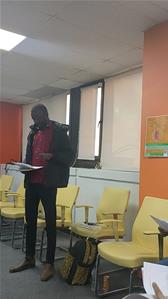 Les participants de l'atelier