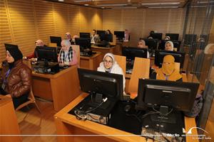  Séance d’apprentissage des différents moyens de l’accès aux ressources électroniques de la Bibliotheca Alexandrina