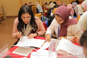 Les participants de l'atelier