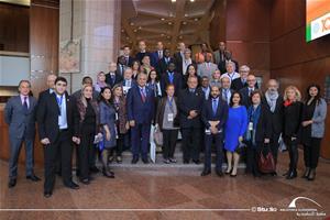  Photo de groupe avec les invités du colloque