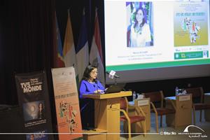  Mot de Dr Marwa El Sahn, Directrice du Centre d’Activités Francophones (CAF)