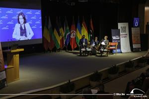 Mot de M<sup>me</sup>. Nivine Khaled, Directrice de la langue française et de la diversité des cultures francophones, Organisation Internationale de la Francophonie (OIF)