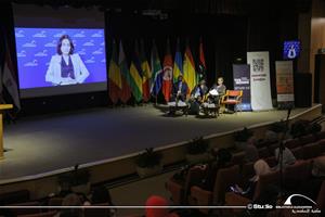  Mot de M<sup>me</sup>. Nivine Khaled, Directrice de la langue française et de la diversité des cultures francophones, Organisation Internationale de la Francophonie (OIF)