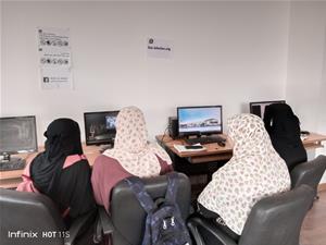 Le public du colloque à l'Ambassade de Savoir de l'Université Al Azhar