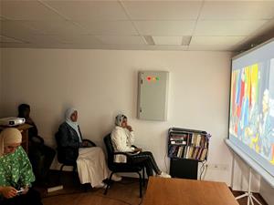  Le public du colloque à l'Ambassade de Savoir de l'Université d'Assiout