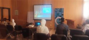 Le public du colloque à l'Ambassade de Savoir de l'Université d'Assowan