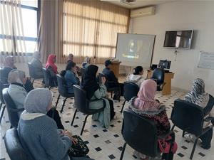 Le public du colloque à l'Ambassade de Savoir de l'Université de Minia