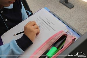  Les participants de l’atelier à l’école les yeux d’Égypte